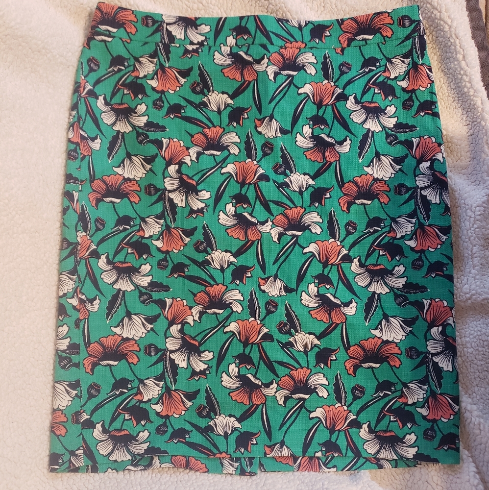 🌸 J.Crew Floral Skirt 🌸